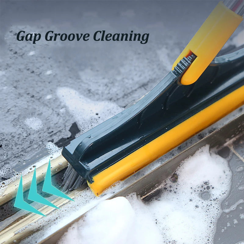 Rotating scrub brush head detail