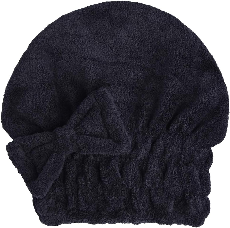 Microfiber Hair Towel Wrap — Cuts Dry Time in Half, Frizz-Free