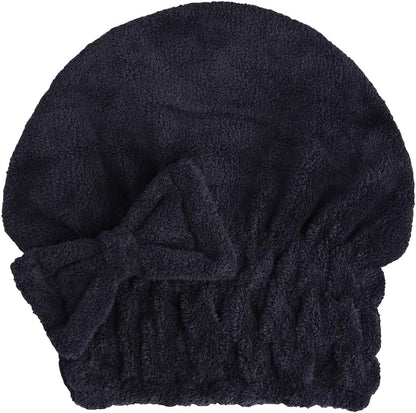 Microfiber Hair Towel Wrap — Cuts Dry Time in Half, Frizz-Free