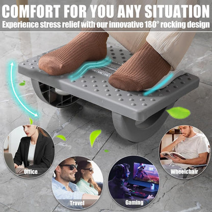 Ergonomic Under-Desk Foot Rest — All-Day Support for Office Work