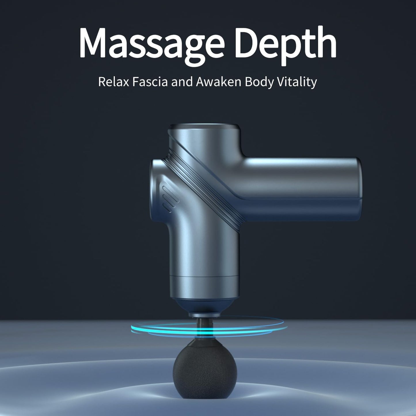 Mini Deep-Tissue Massage Gun — Pocket-Size Muscle Relief