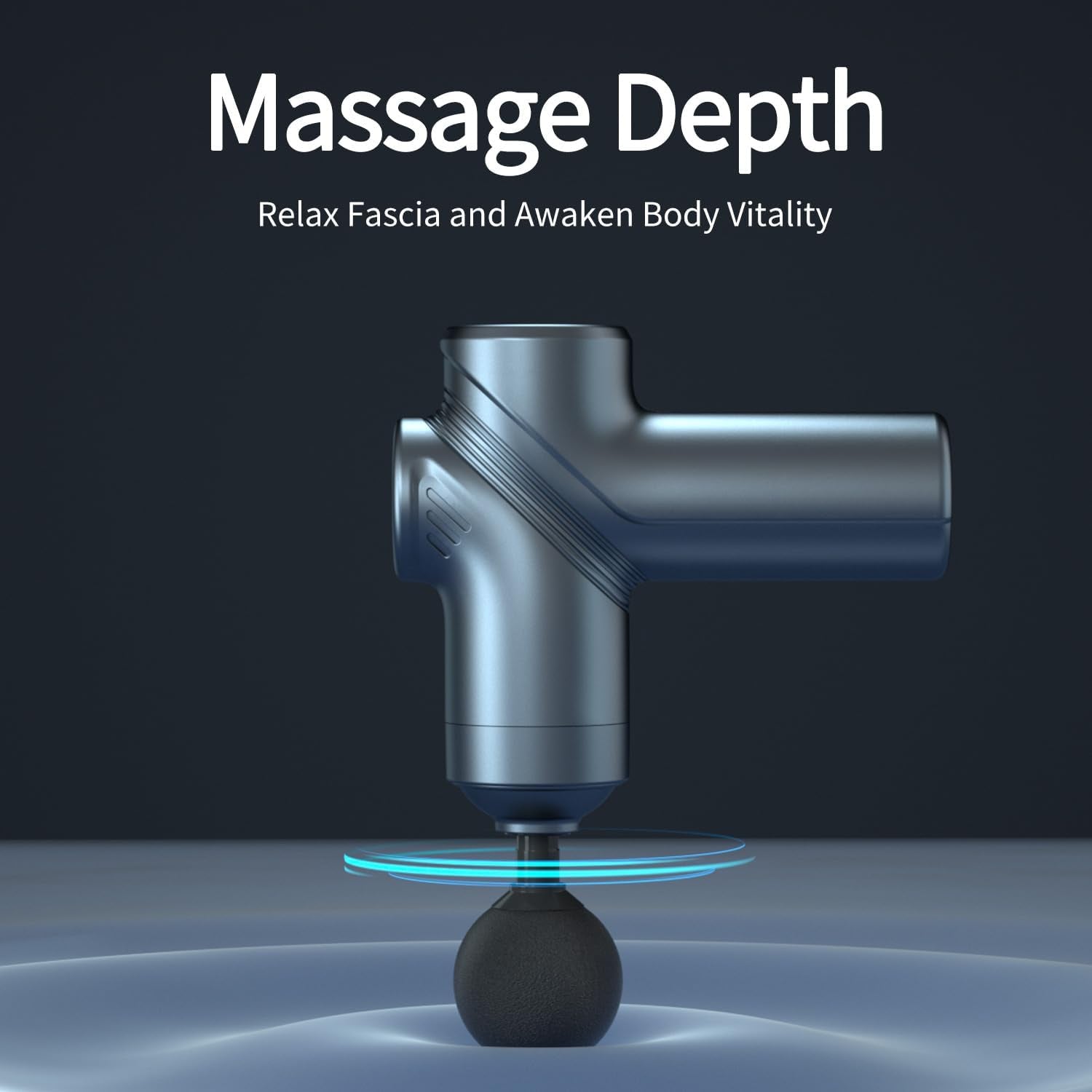 Mini Deep-Tissue Massage Gun — Pocket-Size Muscle Relief