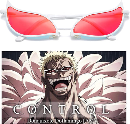Anime Cosplay Statement Sunglasses — Bold Character Frames