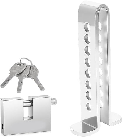 Anti-theft car brake pedal lock stainless steel