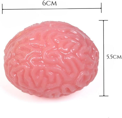 Sensory squishy brain toy detail