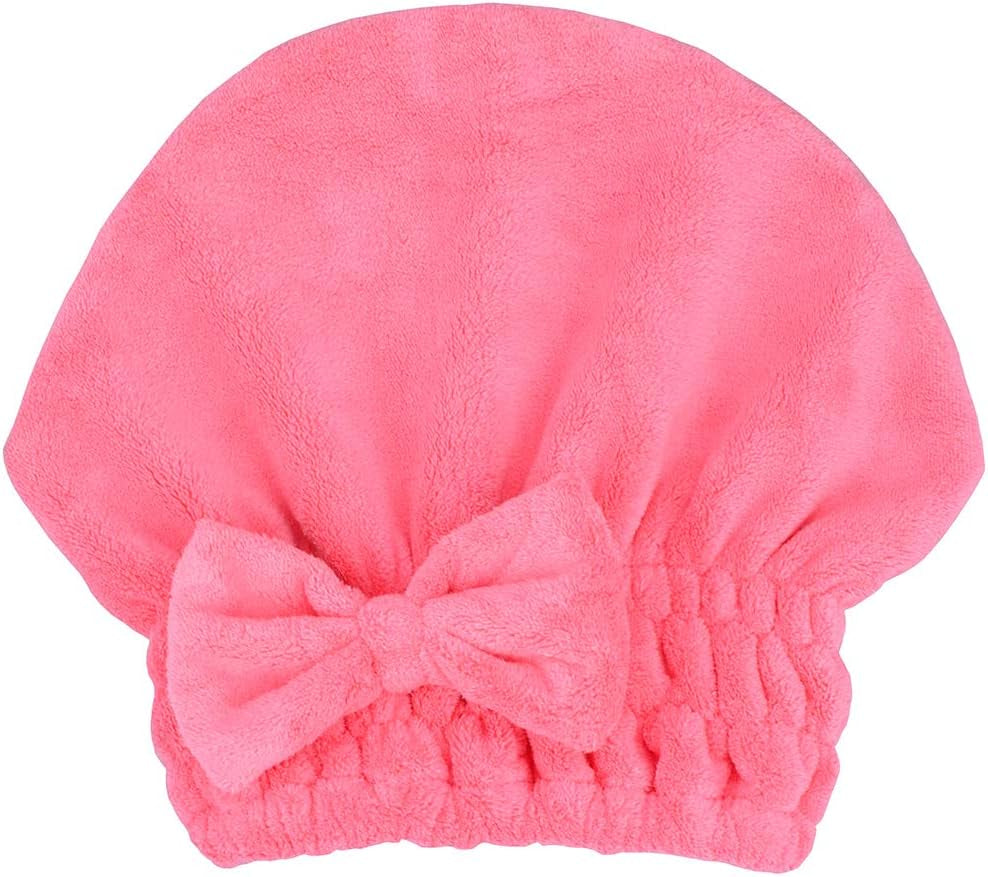 Microfiber Hair Towel Wrap — Cuts Dry Time in Half, Frizz-Free
