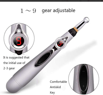 Meridian energy pen interchangeable heads