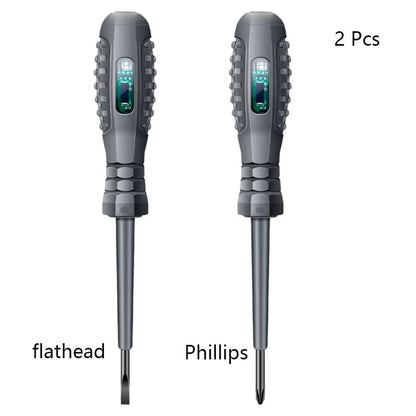 Non-Contact Voltage Tester Screwdriver — Find Live Wires Safely