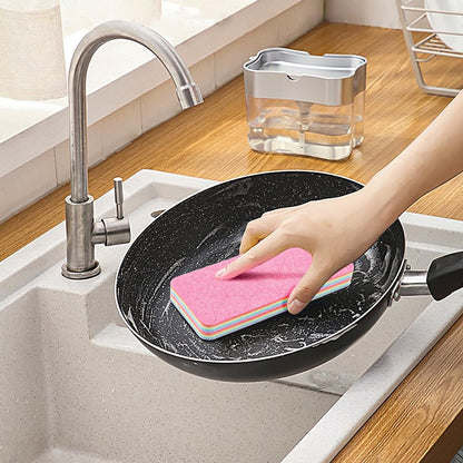 12-Layer Tear-Off Microfiber Sponge — Peel a Fresh Layer Every Time