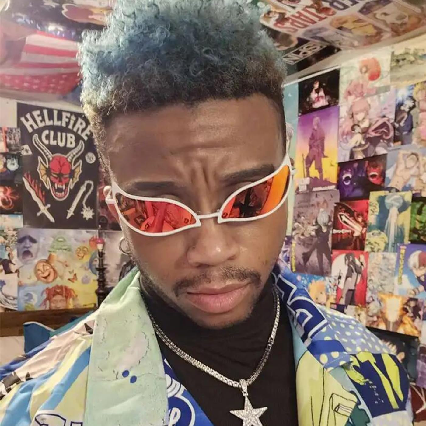 Anime Cosplay Statement Sunglasses — Bold Character Frames