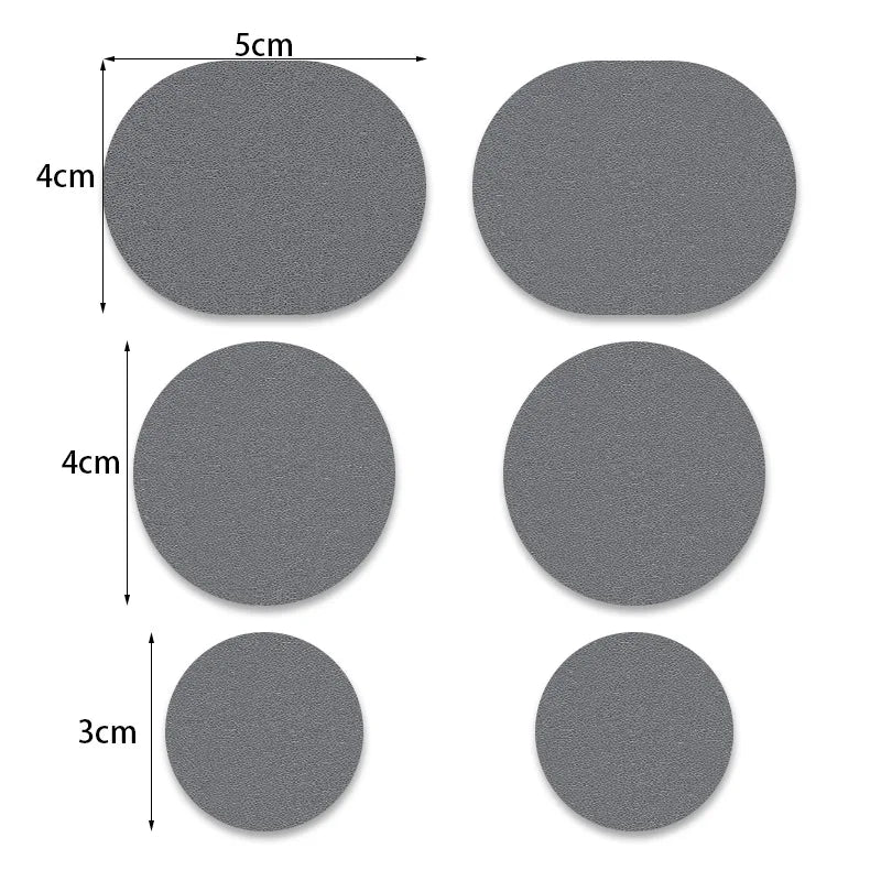 Self-Adhesive Shoe Repair Patches (6 Pack) — Fix Worn Heels in Seconds