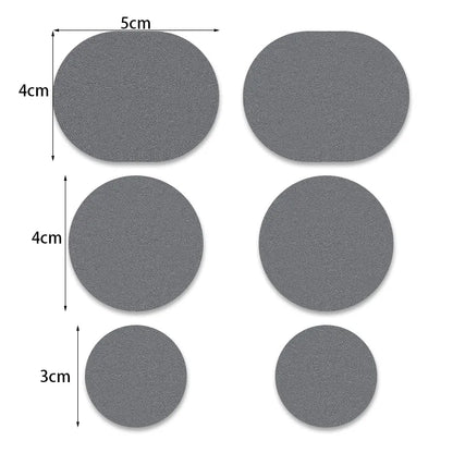 Self-Adhesive Shoe Repair Patches (6 Pack) — Fix Worn Heels in Seconds
