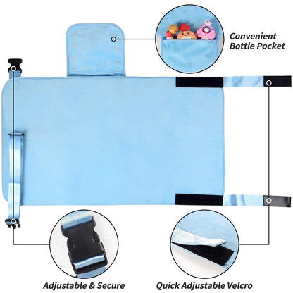 Toddler Airplane Bed — Portable Seat Extender for Flights