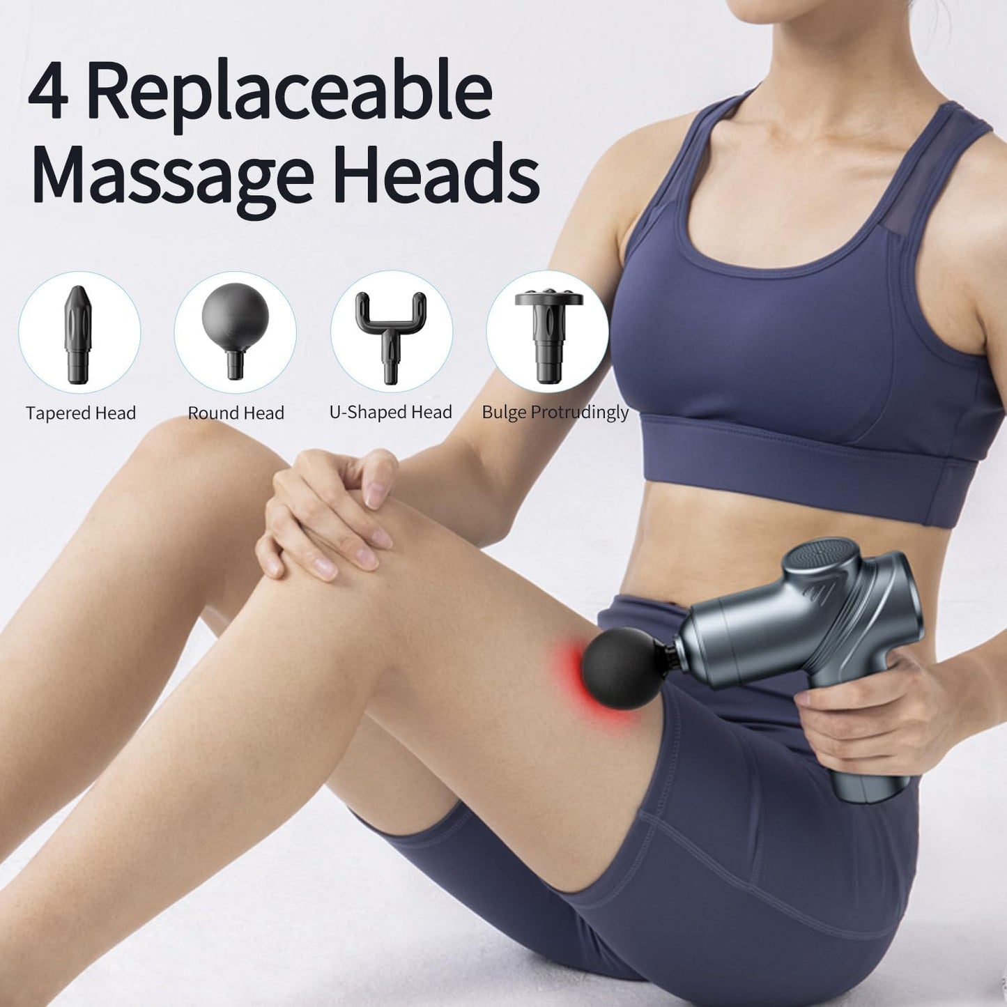 Mini Deep-Tissue Massage Gun — Pocket-Size Muscle Relief