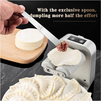 Electric Dumpling Press Machine — Automatic, Adjustable Fill