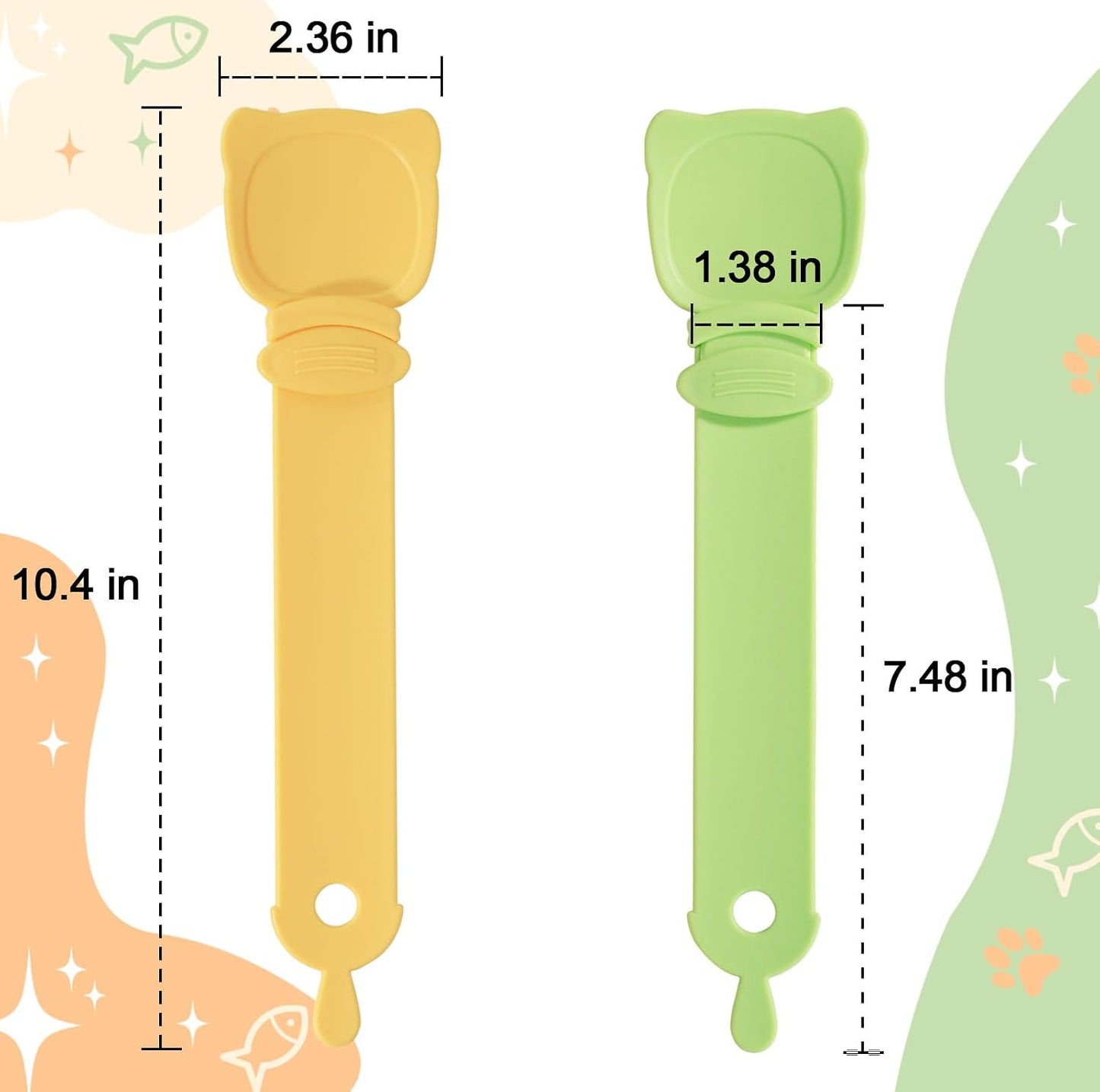 Sliding Cat Treat Spoon — Feed Puree without the Mess