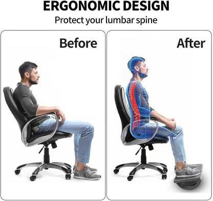 Ergonomic Under-Desk Foot Rest — All-Day Support for Office Work