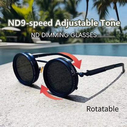 Rotating ND Filter Polarized Sunglasses — Dial Your Own Tint