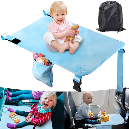 Toddler Airplane Bed — Portable Seat Extender for Flights