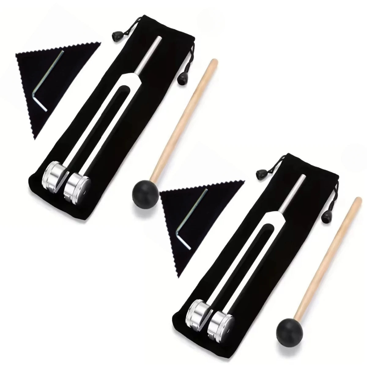 128 Hz Weighted Tuning Fork Set