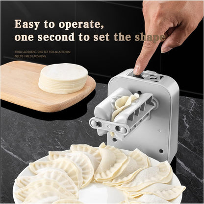 Electric Dumpling Press Machine — Automatic, Adjustable Fill