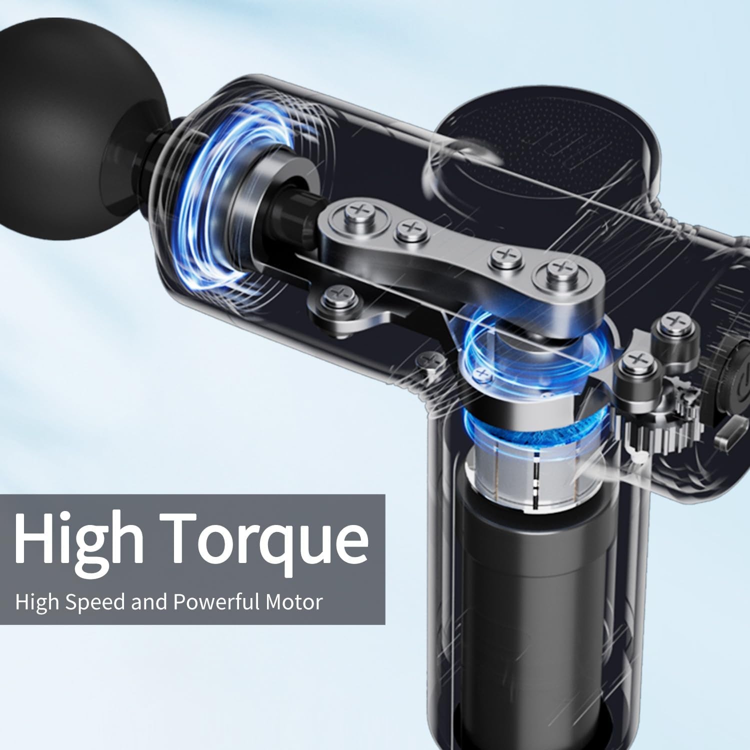 Mini Deep-Tissue Massage Gun — Pocket-Size Muscle Relief